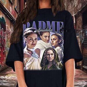 New Retro Padme Amidala Vintage 90s Graphic Unisex Cotton Tee Shirt
